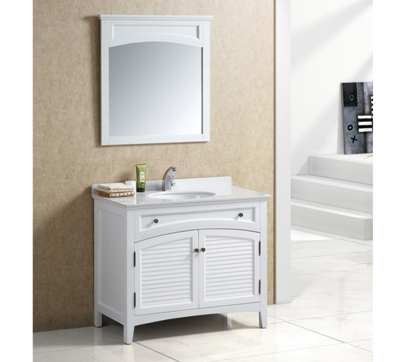 Why Do We Choose A Solid Wood Bathroom Cabinet?