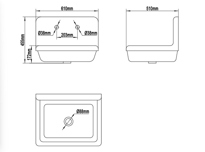 Cast Iron Sink - 24