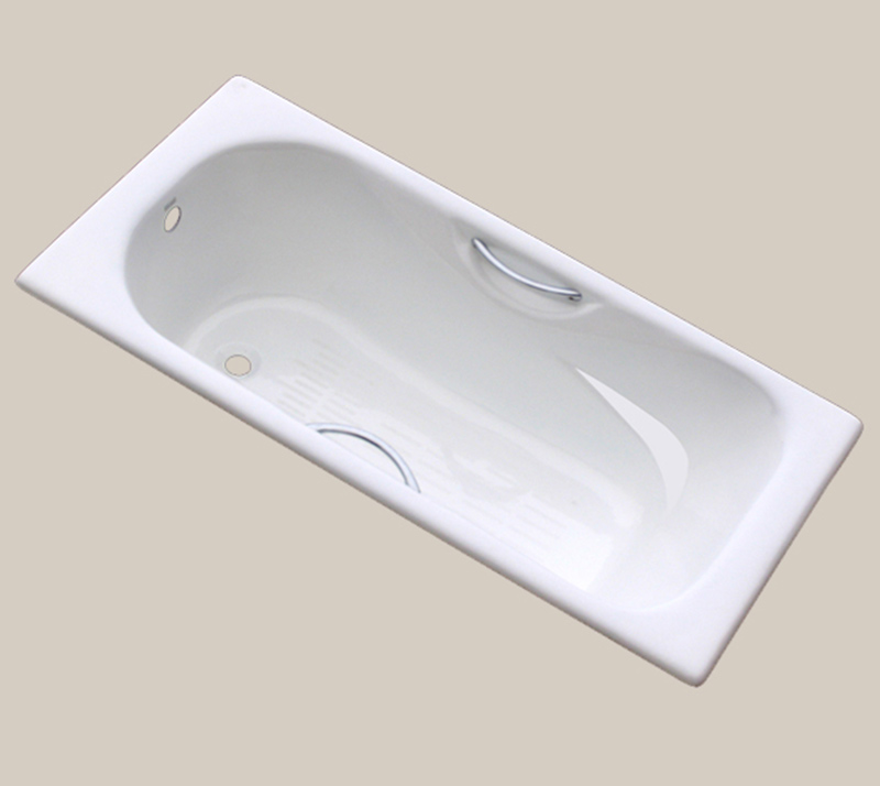 Cast Iron Bathtub with handles YX-106 1800×800×450mm