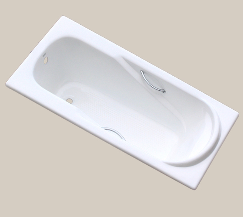 Casting pillow Drop In Cast Iron Bathtub YX-109