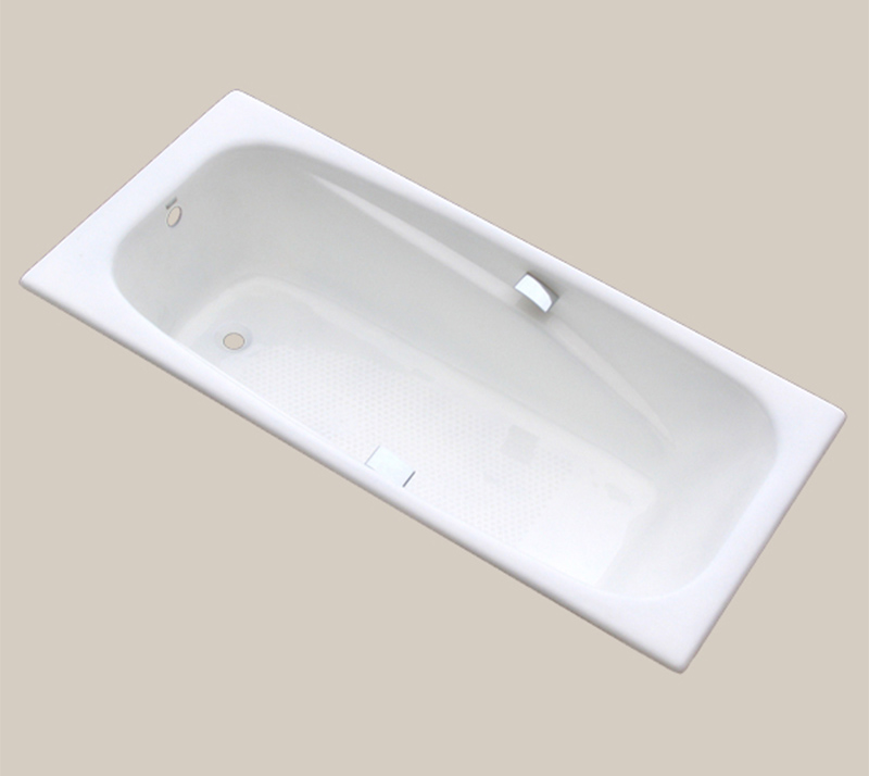 Drop In Cast Iron Soaking Bathtub YX-111 1800×850×420mm