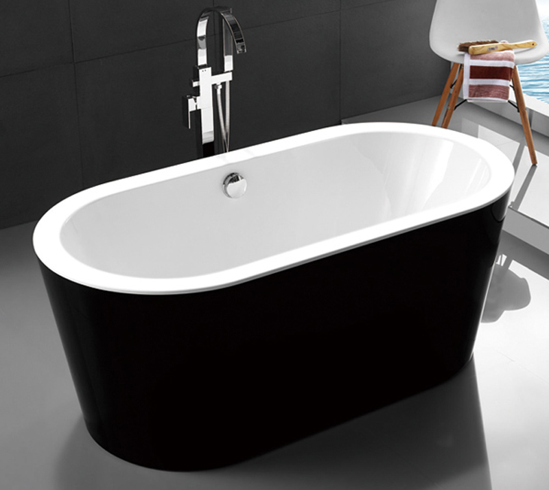 Solid Surface Modern Freestanding Bathtub , High Back  Freestanding Tub YX-715K