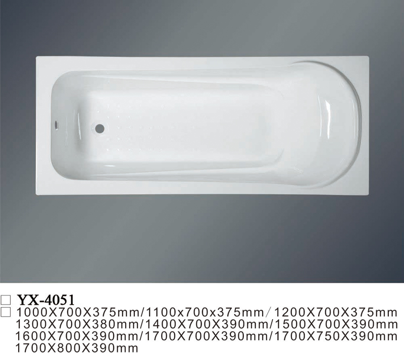 Drop-In Acrylic Bathtub YX-4051