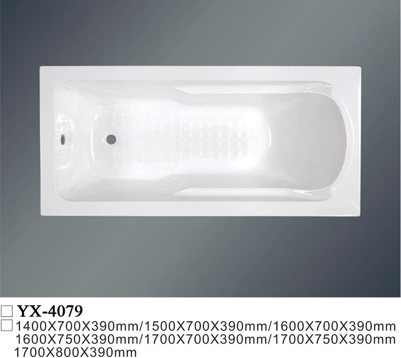 Drop-In Acrylic Bathtub YX-4079