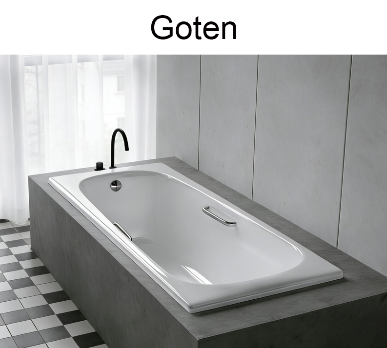 Goten Vacuum casting cast iron bathtub