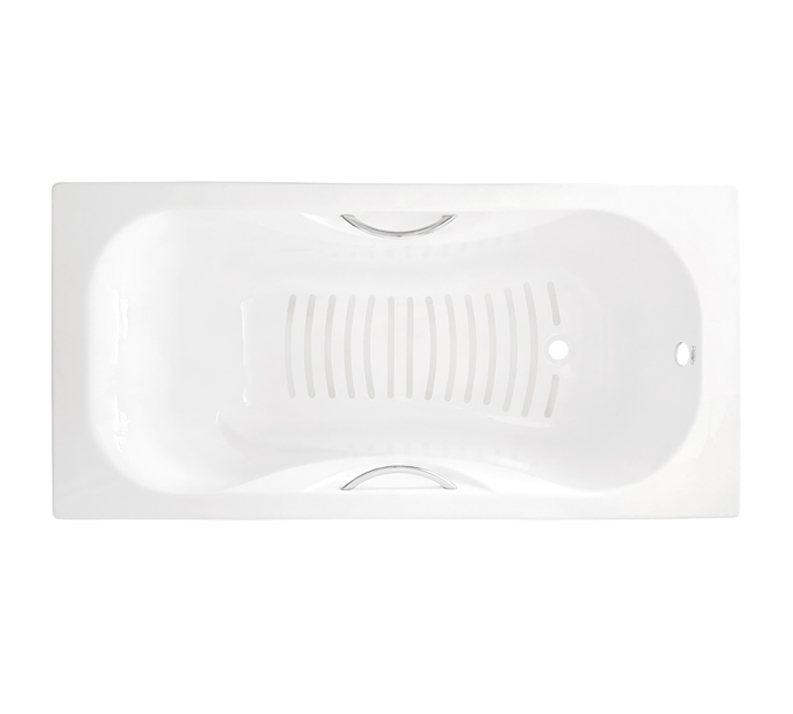 Massi Vacuum casting cast iron bathtub with handles